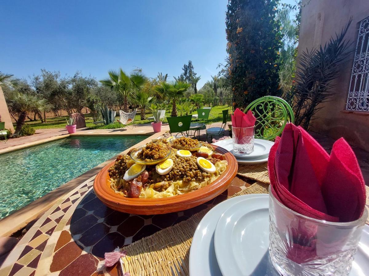 Bed and Breakfast Manzal Lahbab Marrakesch Exterior foto